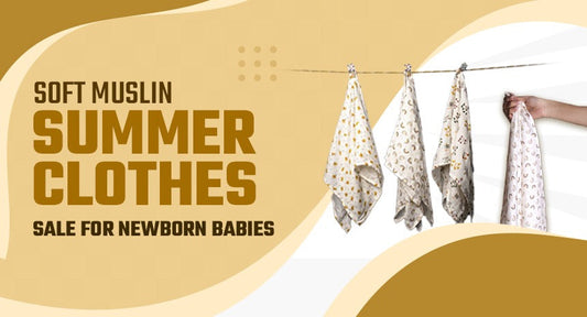 Soft Muslin Summer Clothes Sale for Newborn Babies