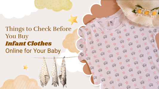 Things to Check Before You Buy Infant Clothes Online for Your Baby
